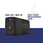 FINGERS FR-630N3 Fast Recharge Line Interactive UPS Power Protection (600 VA / 360 W) - Image 2