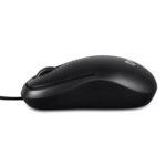 Enter Click Wired USB Mouse, 800 DPI Optical Sensor, 3-Button Design (Black) - Image 2