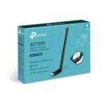 TP-Link AC1300 Archer T3U Plus USB 3.0 Wi-Fi Dongle, Dual Band MU-MIMO Adapter with High Gain Antenna, Windows & Mac Compatible – Black - Image 3