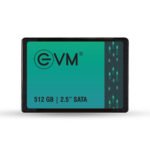 EVM 512GB 2.5" SATA Internal SSD - 550MB/s Read, 500MB/s Write, 5-Year Warranty