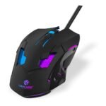 Lapcare Champ LGM-100 Gaming Mouse - 6 Buttons, 3600 DPI, LED Lights, Wired (Black)