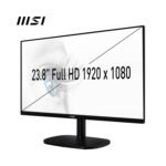 MSI PRO MP245V 23.8" Full HD Monitor – 100Hz VA Panel, Eye-Friendly, VESA Mountable - Image 2