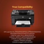 925 Black Laser Toner Cartridge Compatible with Canon LaserJet Printers - Image 7