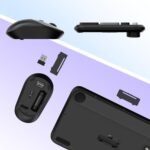 ZEBRONICS Companion 302 Wireless Keyboard & Mouse Combo - UV Printed Keys, Multimedia Keys (Black + Grey) - Image 6