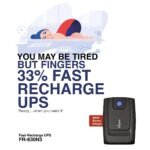FINGERS FR-630N3 Fast Recharge Line Interactive UPS Power Protection (600 VA / 360 W) - Image 4
