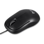 Enter Click Wired USB Mouse, 800 DPI Optical Sensor, 3-Button Design (Black) - Image 5