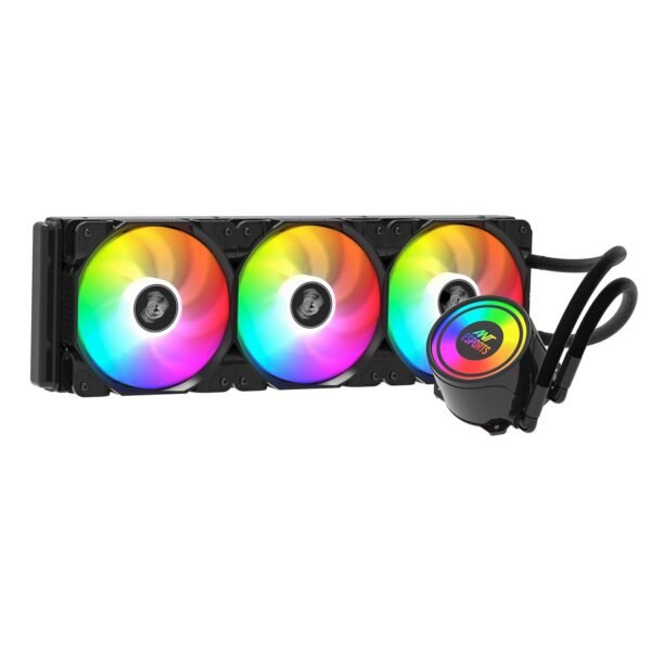 Ant Esports ICE-360 360mm RGB AIO CPU Liquid Cooler - Intel & AMD Support