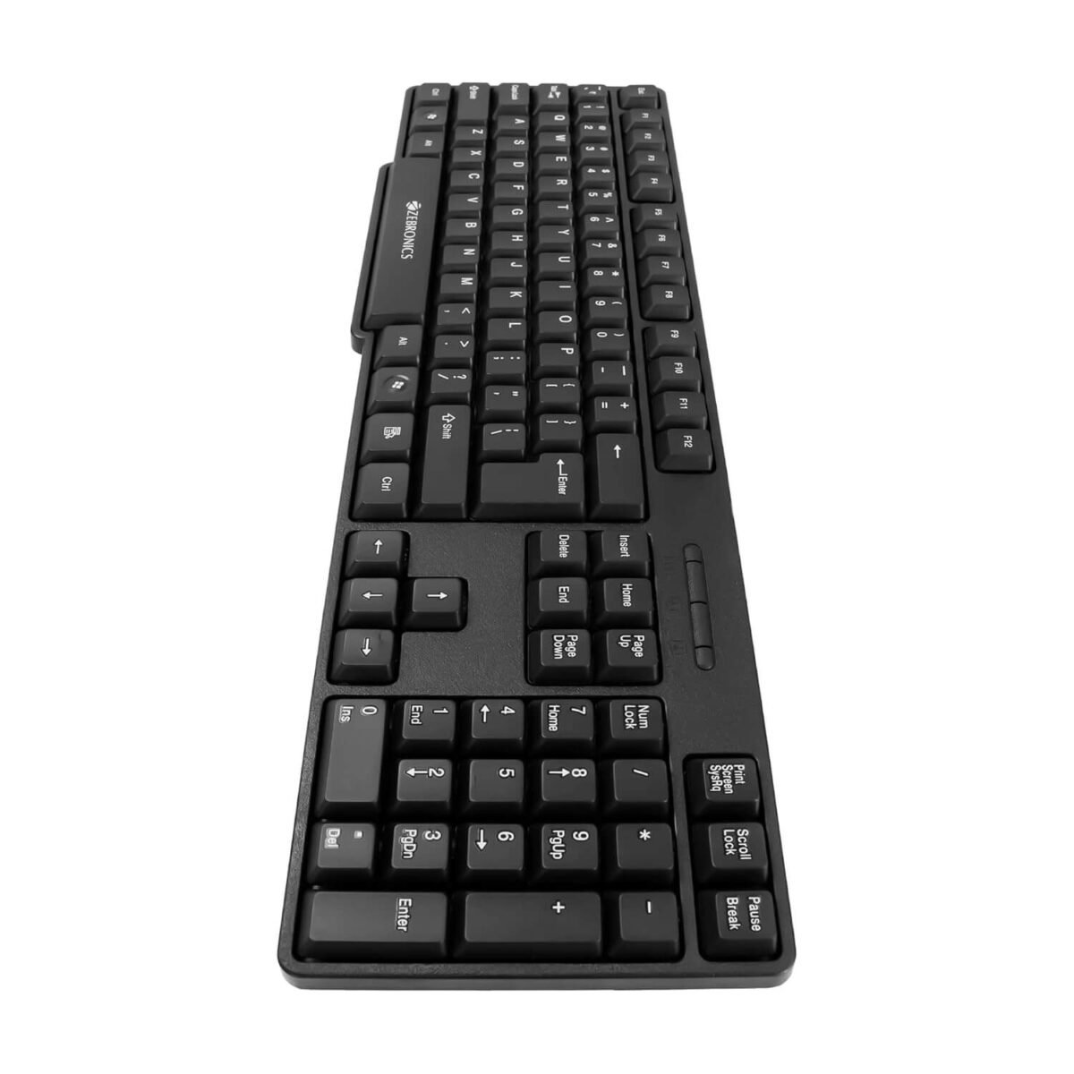 Zebronics K20 USB Keyboard - Rupee Key, Retractable Stand, Durable Design - Image 3