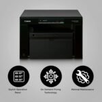 Canon MF3010 Digital Multifunction Laser Printer - Black - Image 6