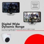 CP PLUS 5MP IR Dome Security Camera - 3.6mm Lens, Built-in Mic - Image 3