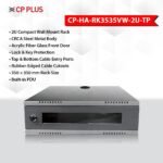 CP PLUS CCTV DVR NVR Rack Cabinet Steel with Acrylic Door - Image 5