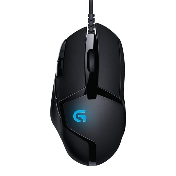Logitech G402 Hyperion Fury USB Wired Gaming Mouse - 4,000 DPI, 8 Programmable Buttons, Black