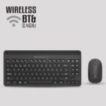 Zebronics Companion 110 Wireless Keyboard Mouse Combo Bluetooth 2.4GHz Rechargeable 1600 DPI - Image 2