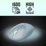 ZEBRONICS Companion 302 Wireless Keyboard & Mouse Combo - UV Printed Keys, Multimedia Keys (Blue) - Image 4