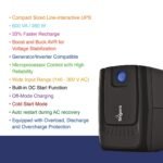 FINGERS FR-630N3 Fast Recharge Line Interactive UPS Power Protection (600 VA / 360 W) - Image 3