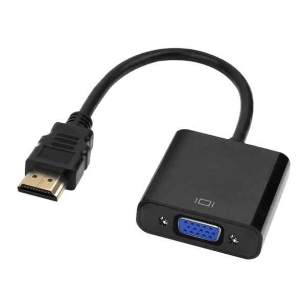 HDMI to VGA Adapter Converter Cable 1080P (Male to Female)