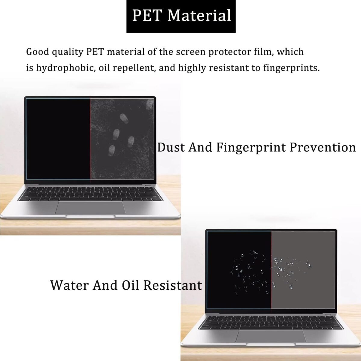 14 Inch Laptop Screen Guard FHD Multitouch Full Protector - Image 2