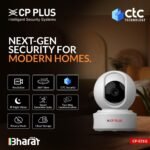 CP PLUS CP-E31Q 3MP Smart Wi-Fi CCTV Camera – 360° View, Motion Tracking, 2-Way Talk, Cloud & SD Card Support, 15M Night Vision - Image 4