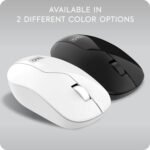 TAG WM600 Wireless Mouse 1200 DPI 2.4GHz USB Nano Receiver (White) - Image 2