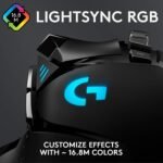 Logitech G502 Hero Wired Gaming Mouse - 25,600 DPI, RGB, 11 Programmable Buttons, Black - Image 3