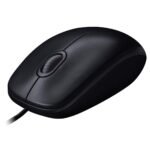 Logitech M90 Wired USB Mouse, 1000 DPI Optical Tracking, Ambidextrous, PC/Mac/Laptop - Black - Image 4