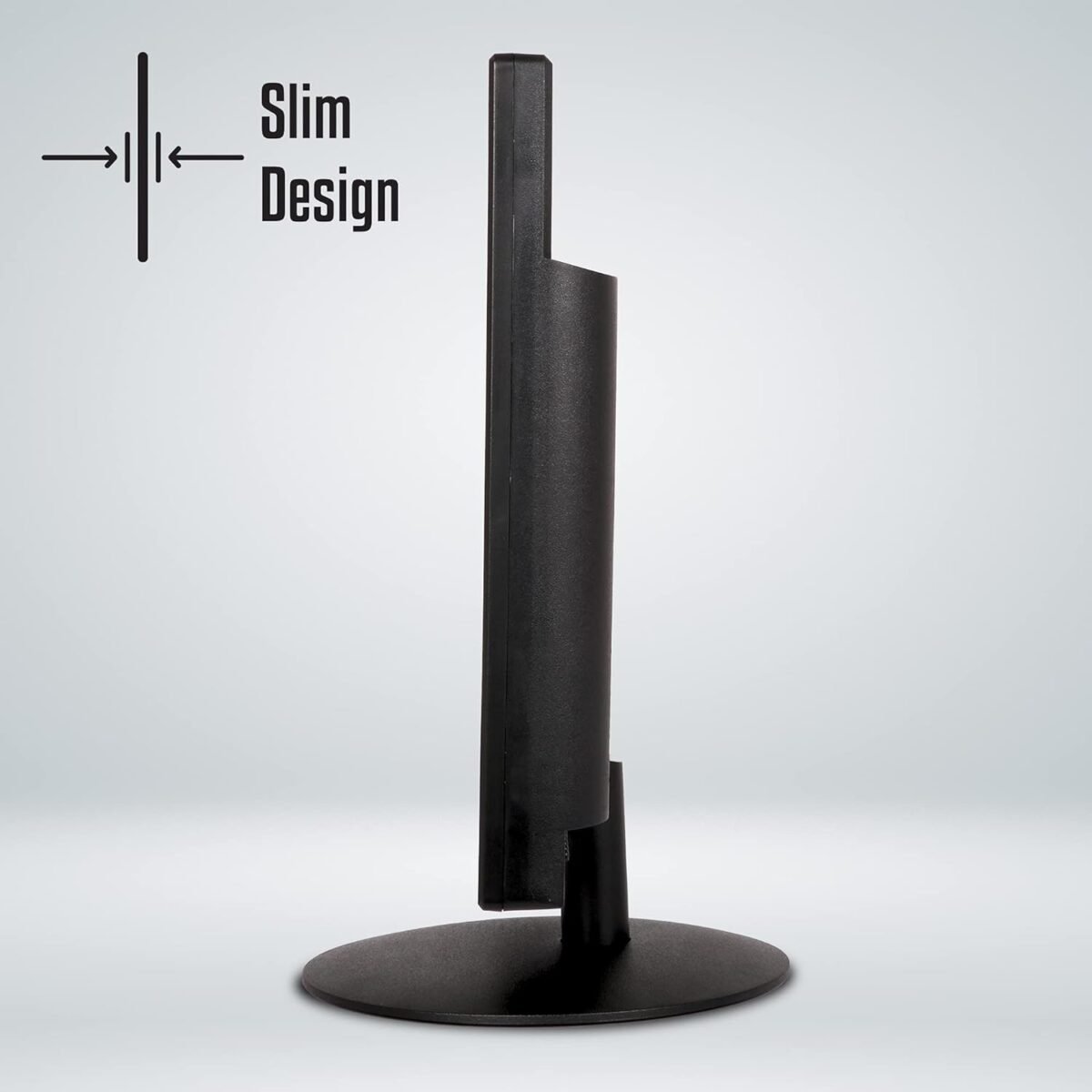 Zebronics Zebster Zeb-V19Hd 18.5 Inch LED Monitor, HD 1366x768, HDMI/VGA, Slim, Wall Mountable - Image 2