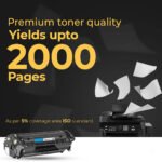 12A Black Laser Printer Cartridge - Compatible with HP - Image 3