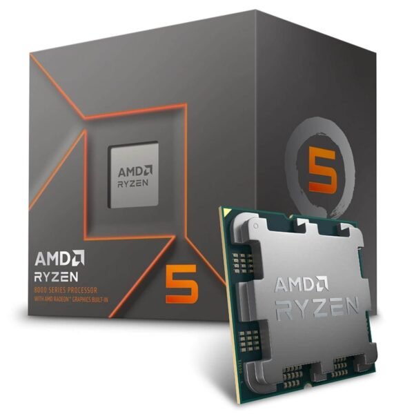 AMD Ryzen 5 8500G Desktop Processor, 6 Cores, 12 Threads, 22MB Cache, 3.5GHz Up to 5GHz, AM5 Socket