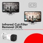 CP PLUS 5MP IR Bullet Outdoor Security Camera - 3.6mm Lens, Built-in Mic - Image 3