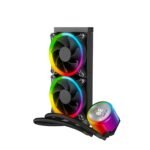 Ant Esports ICE Chroma 240 ARGB Liquid Cooler with CPU Temperature Display, 240mm AIO, Intel & AMD Socket Support - Image 4