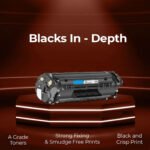 925 Black Laser Toner Cartridge Compatible with Canon LaserJet Printers - Image 6