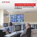 CP PLUS CCTV DVR NVR Rack Cabinet Steel with Acrylic Door - Image 6