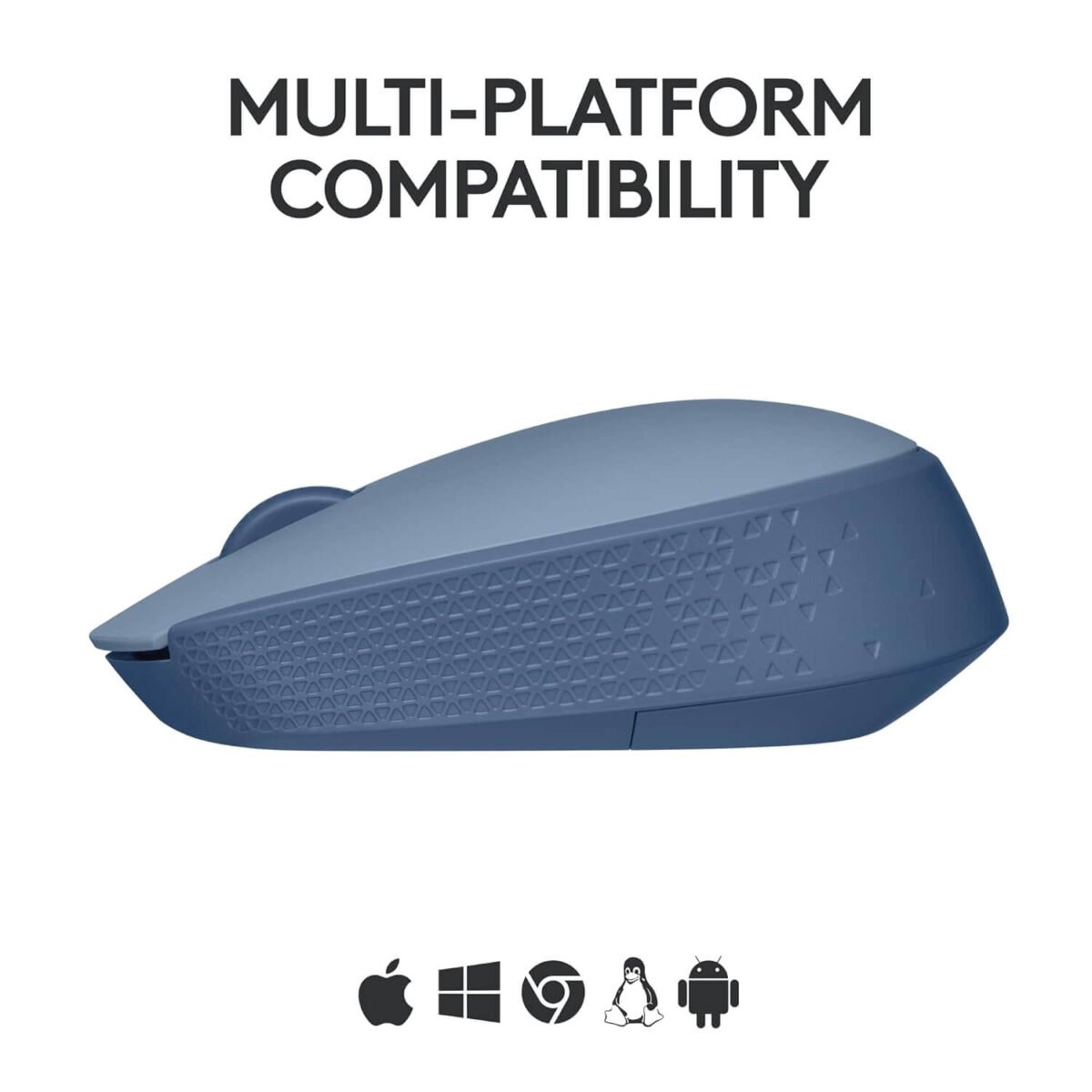 Logitech M171 Wireless Mouse – 2.4GHz USB Mini Receiver, 12-Month Battery, Optical Tracking, Blue-Gray - Image 5