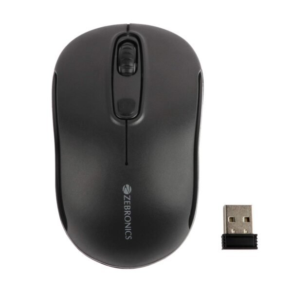 ZEBRONICS Zeb-Dash Plus 2.4GHz Wireless Mouse (1600 DPI)