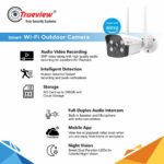 Trueview T18077 3MP Smart WiFi IP Bullet CCTV Camera, All-Time Color - Image 4