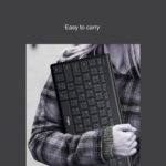 FINGERS TeenyClicks Wireless Mini Bluetooth Keyboard - 3-in-1, 45 Days Worktime - Image 6