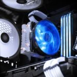 Antec A30 CPU Air Cooler - 90mm Blue LED Fan, Intel/AMD Compatible - Image 2