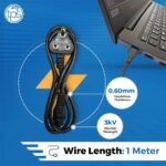 Laptop Power Cable Cord 1M BIS Certified - Image 4