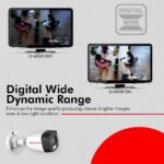 CP PLUS 2.4MP Full Color Illumax Bullet Outdoor Security Camera, 3.6mm Lens, 30fps, IP67, Inbuilt Mic - Image 4