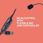 FINGERS USB-Tonic H9 Wired On-Ear Headset with Adjustable Mic - Image 2