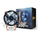Antec A30 CPU Air Cooler - 90mm Blue LED Fan, Intel/AMD Compatible - Image 6
