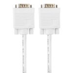 VGA Cable 1.5M Male to Male 15 Pin - Supports 1080P, For PC/Monitor/Projector (White) - Image 4