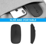 Cute Slim Wireless 2.4 GHz Optical Mouse Wireless Mouse for Laptop/PC/MAC/iPad Pro/Computer - Image 7
