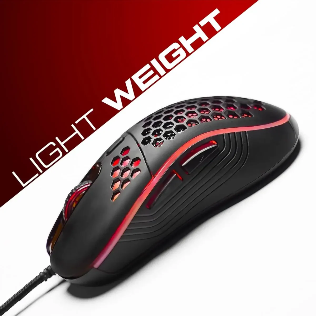 TAG Gamerz Fusion RGB Gaming Mouse Black – 4800 DPI, 6 Buttons - Image 5