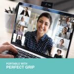 FINGERS 1080 Hi-Res Webcam with Built-in Mic for PC Desktops and Laptops - Image 5