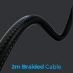 Zebronics Jet PRO Wired Gaming Headphone, LED, 40mm Drivers, 2m Cable, Mic - Image 7