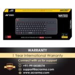 Ant Esports WK100 2in1 Wireless Bluetooth Keyboard with Touchpad for TV Windows Android Chrome OS Laptop Tablet Black - Image 7