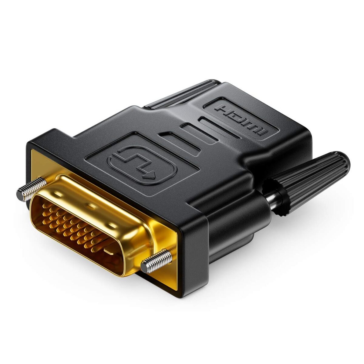 DVI to HDMI Adapter - DVI-D 24+1 Male to HDMI Female, Gold Plated, 1080P Support - Image 6