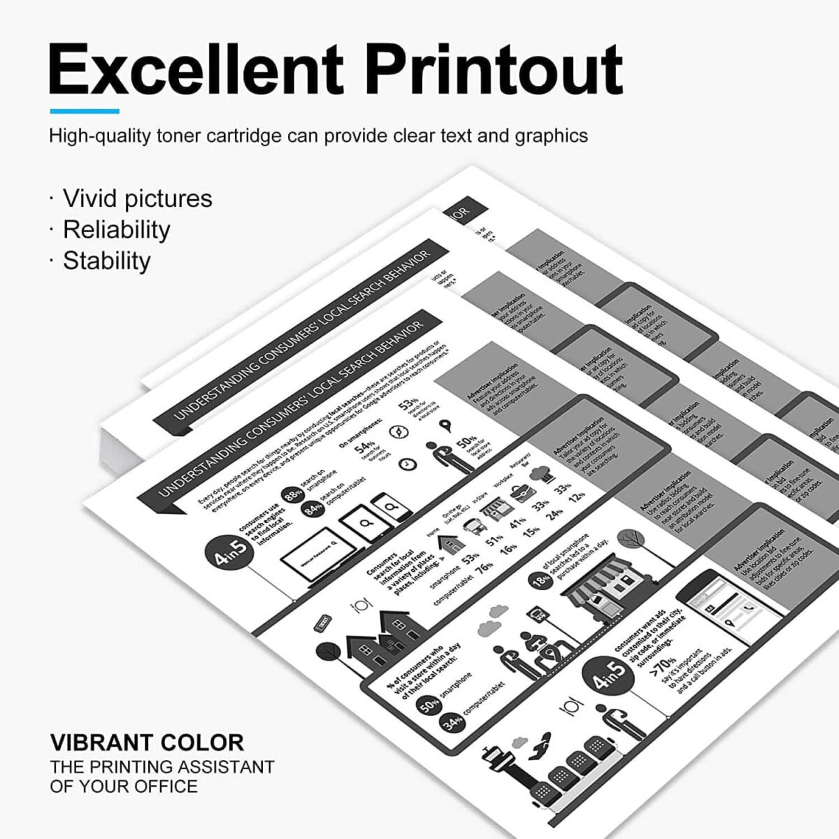 TONER 071 Compatible Toner Cartridge for Canon LBP122dw, MF275dw, MF272dw with Chip - Image 5