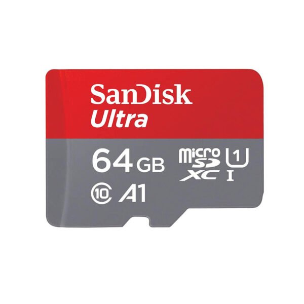 SanDisk Ultra 64GB microSDXC UHS-I – 140MB/s Read, 10Y Warranty